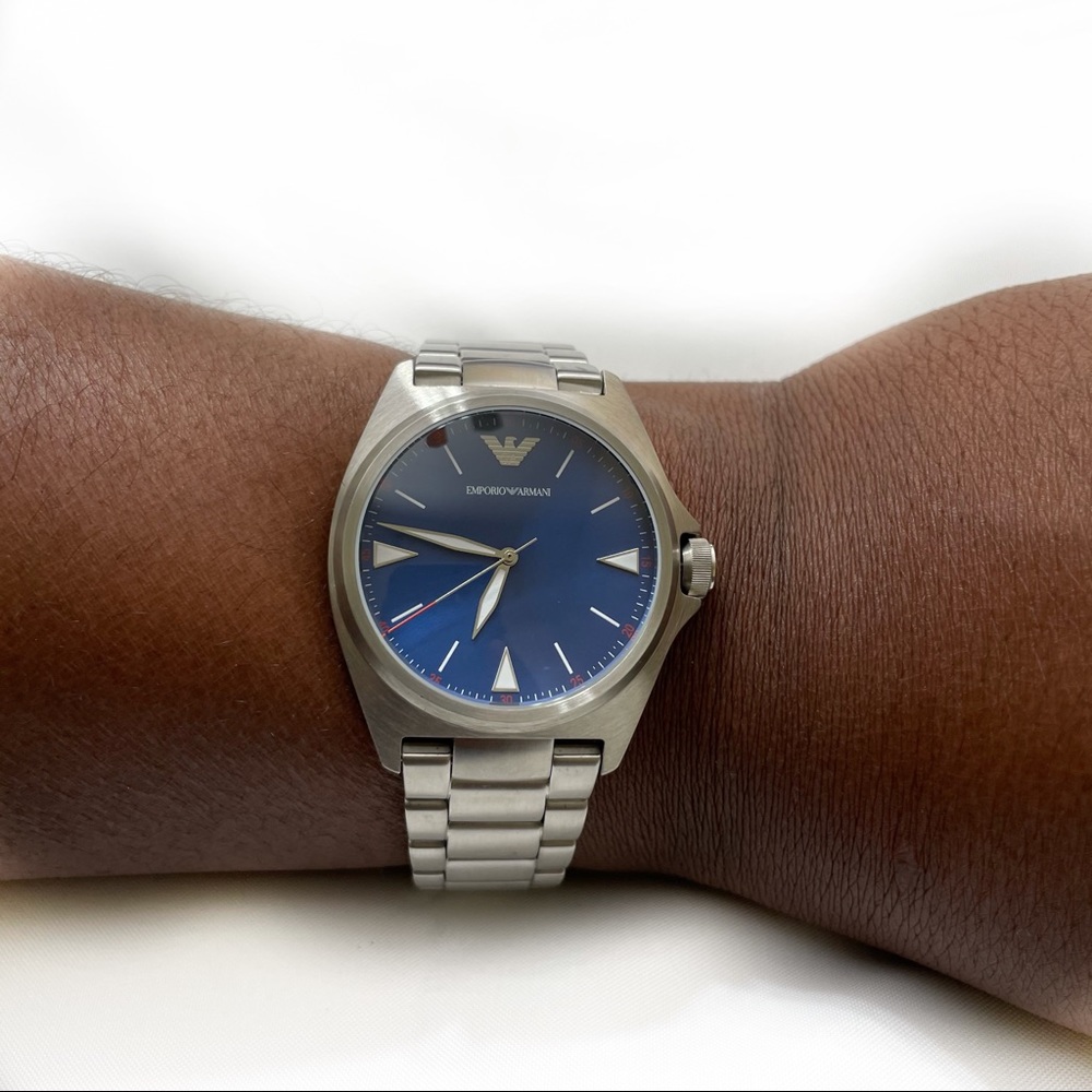 EMPORIO ARMANI STAINLESS STEEL WATCH - Picture 2 of 7